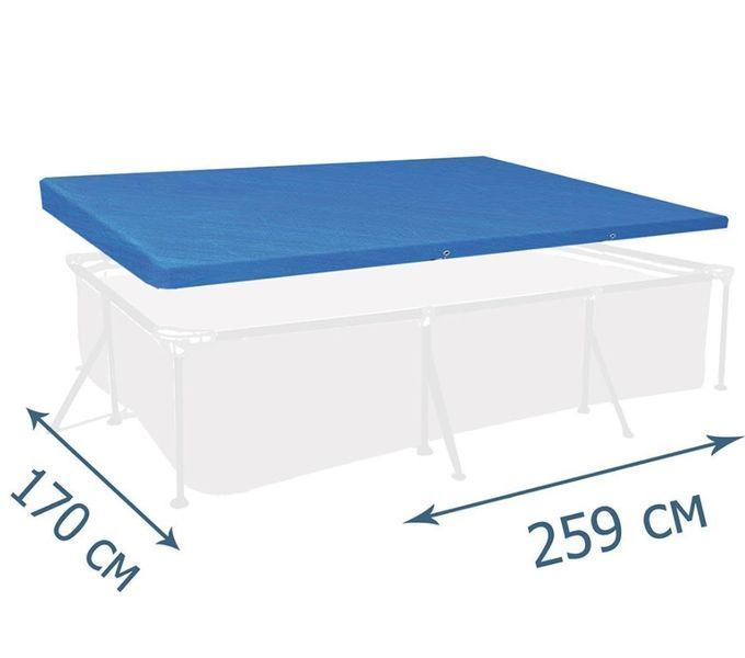 Тент Bestway 58105 для прямокутного каркасного басейну 259-170 см 58105 фото