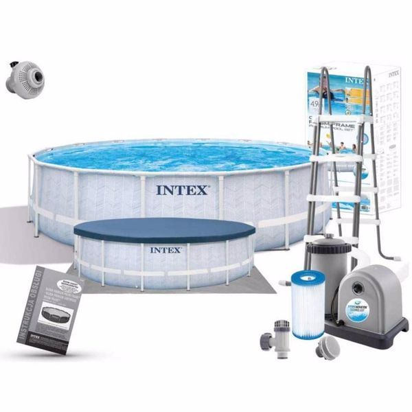 Басейн каркасний Intex 26746 з фiльтром 488х122 см 26746 фото