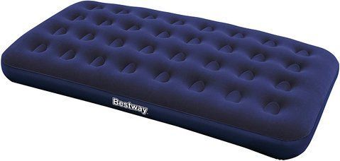 Матрац велюровий надувний Bestway 67001N синій, 188-99-22 см 67001 фото