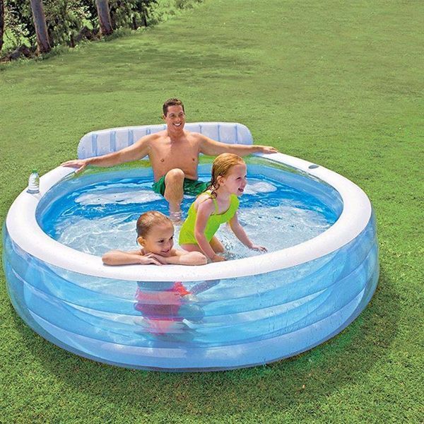 Басейн дитячий Intex 57190 224-216-76 см 590 л 57190 фото