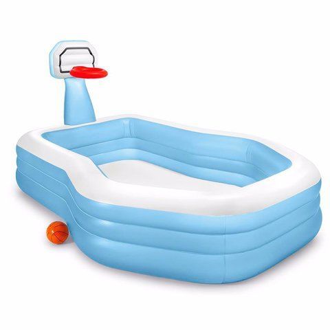 Басейн дитячий Intex 57183 Баскетбол 257-188-130 см 57183 фото
