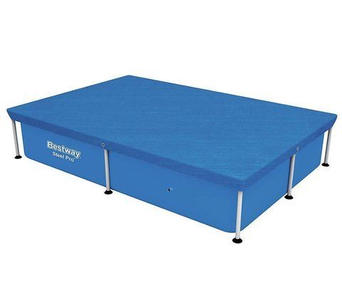 Тент Bestway 58103 для прямокутного каркасного басейну 221 см 58103 фото