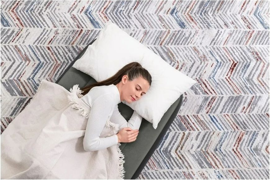 Матрац велюровий надувний Bestway 6713K Twin 185х76х25см 6713K фото