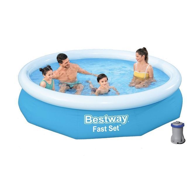 Басейн надувний Bestway 57458 круглий, 305-66 см, 3200 л 57458 фото