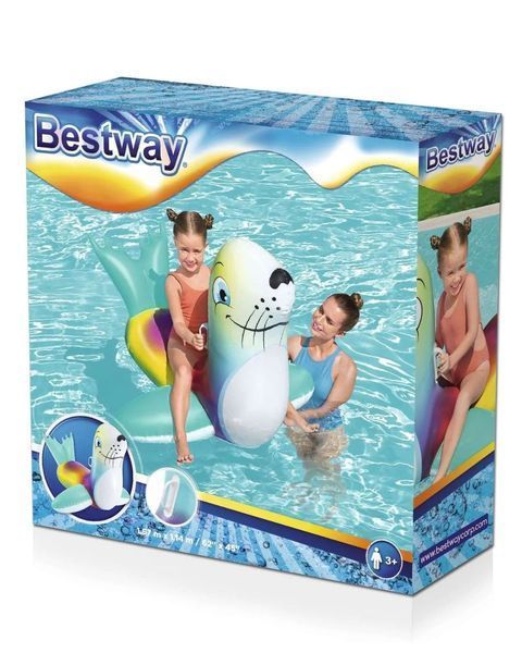 Пліт надувний дитячий Bestway 41479 Тюлень157-114 см 41479 фото