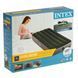 Матрац велюровий надувний Intex 64107 зелений, 99-191-25 см 64107 фото 3