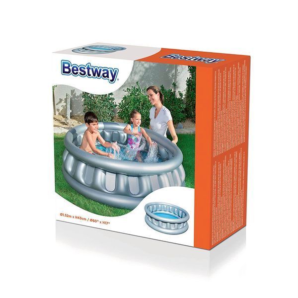 Басейн дитячий Bestway 51080В Космічний корабель 152-43 см 512 л 51080 фото